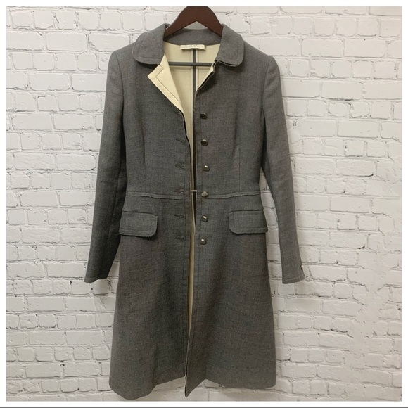 PRADA Virgin Wool Trench Coat - Picture 9 of 16